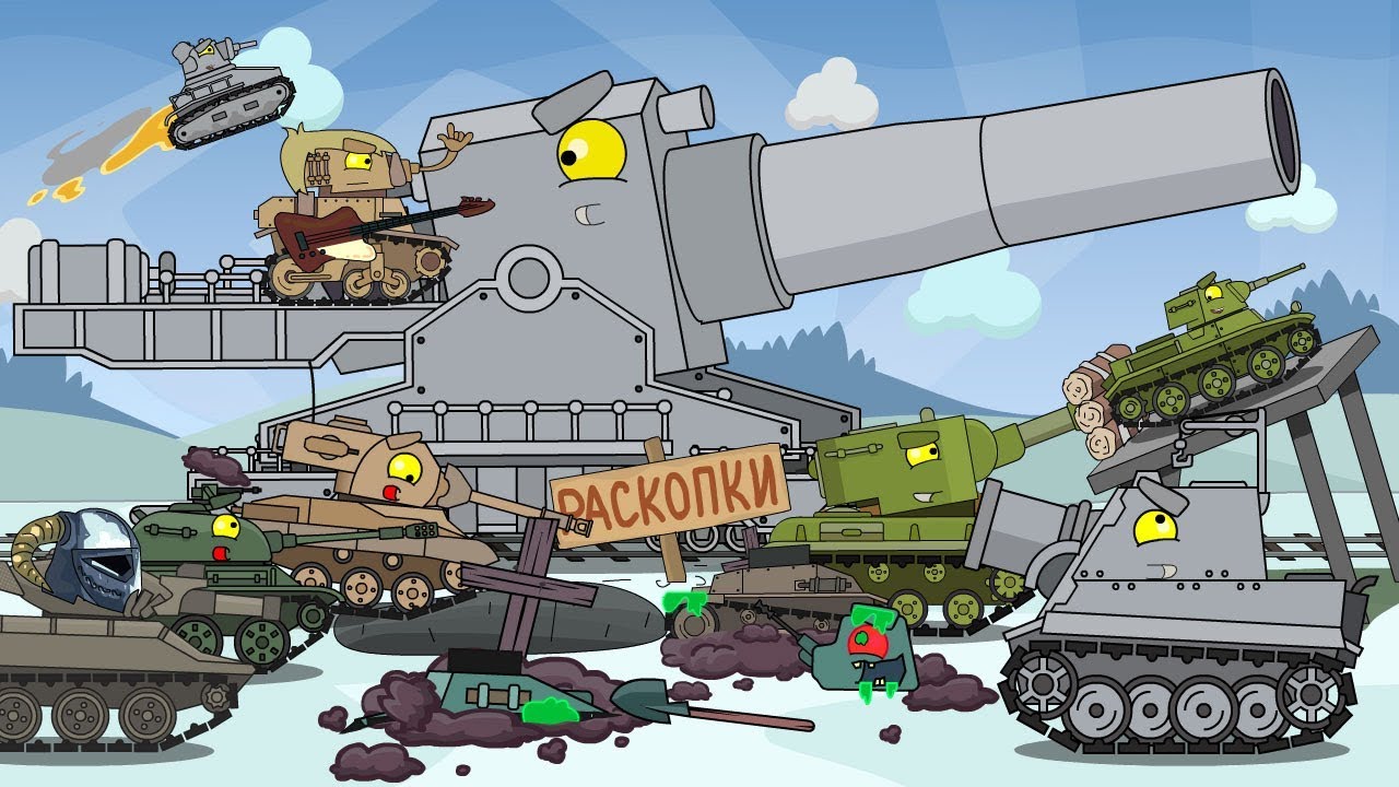 New Top 12 episodes / Cartoons about tanks