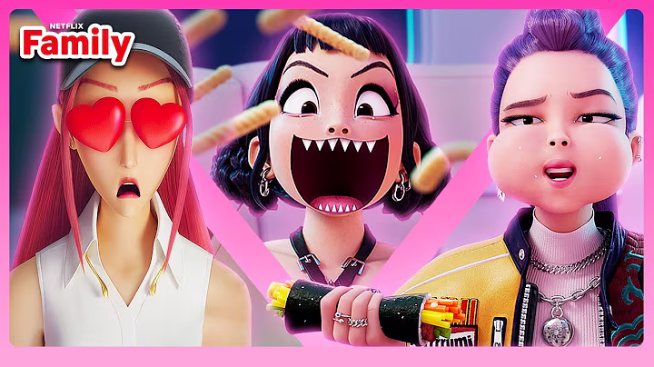 KPop Demon Hunters Try NOT to Laugh Challenge! 😈 Netflix Family