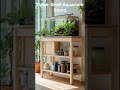 5 Wooden Aquarium Storage Rack Ideas | Smart &amp; Stylish DIY Woodworking Projects