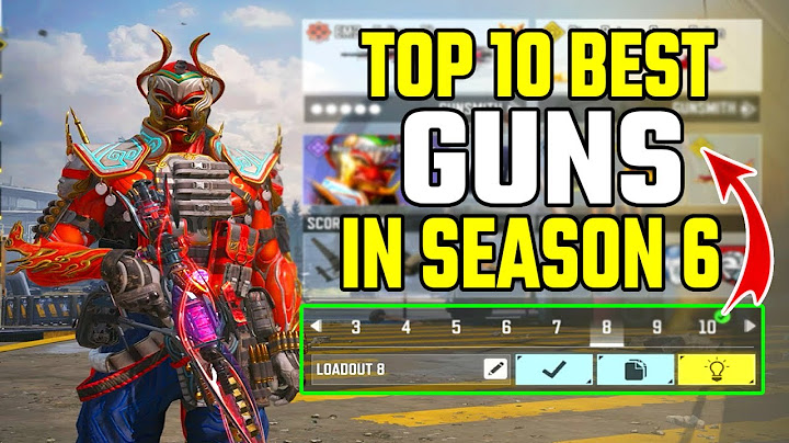 Top 10 Best Guns/Loadout in COD Mobile Season 6 You Need To Use!!