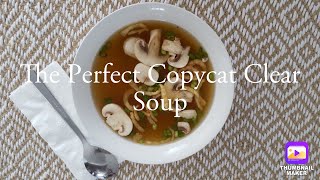 How to Make Clear Soup