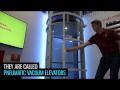 Home lifts powered by air pneumatic vacuum elevators