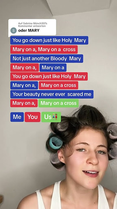 Mary on a cross - ghost 🎤 Ig: theshanaofficial #karaoke #maryonacross #karaoke #lyrics