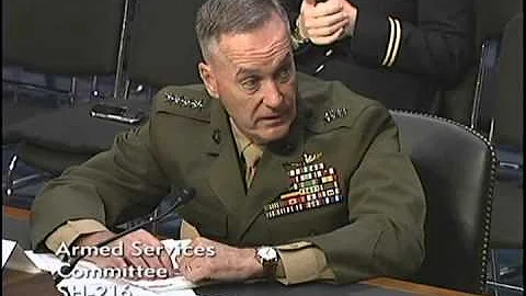 Sen. Ted Cruz Questions General Joseph F. Dunford,...