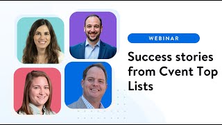 Beyond the rankings: success stories from Cvent top lists