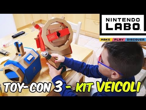 NINTENDO LABO - KIT VEICOLI - Leo Toys