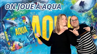 { Règles Et Partie } ON JOUE À AQUA | Jeu De Société | Sidekick Games