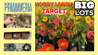 2024 Primavera Vamos De Compras Con Sandy Bella Target, Hobby lobby y big Lots #compras
