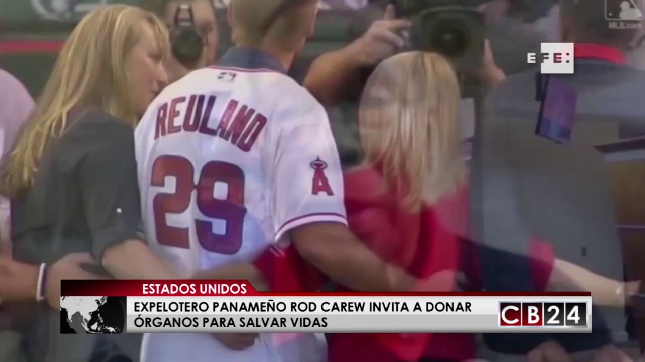 Expelotero panameño Rod Carew invita a dornar órganos para salvar vidas