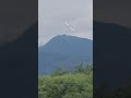 グライダーの着陸 (長野市滑空場) 2025.6.15