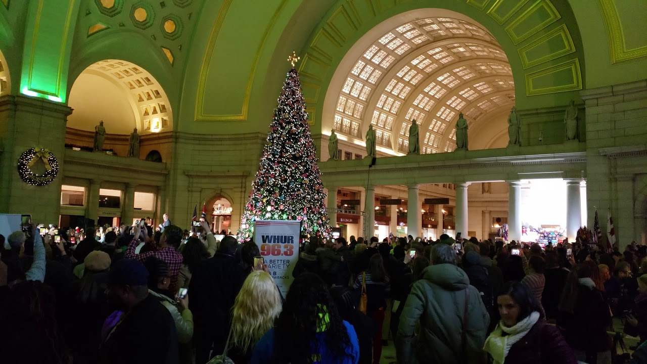 Lighting of the Norwegian Christmas tree in Union Station YouTube