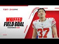 Hayes on Koo's botched FG: 'I've never seen that ever in my life'