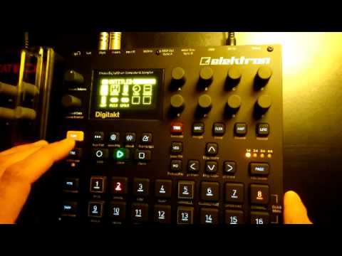 Elektron Digitakt tutorial: how i use Fill trig condition to change the tune (enable subs)