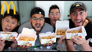 100 MCDONALD'S CHICKEN NUGGET CHALLENGE!!