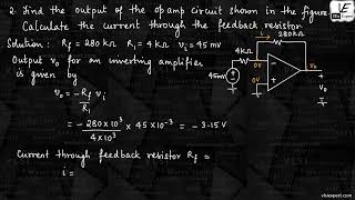Problems on Opamp