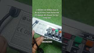 LG BH8220B 5.1Ch 1100Watt Smart 3D Blu-ray DVD Home Theater Machine Head (Bluetooth, WiFi, Miracast)