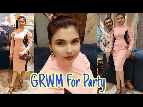 Getting Ready For Party| Last Minute Makeup,Outfit & Hairstyle Ideas #loveyourselfnilufar #grwm