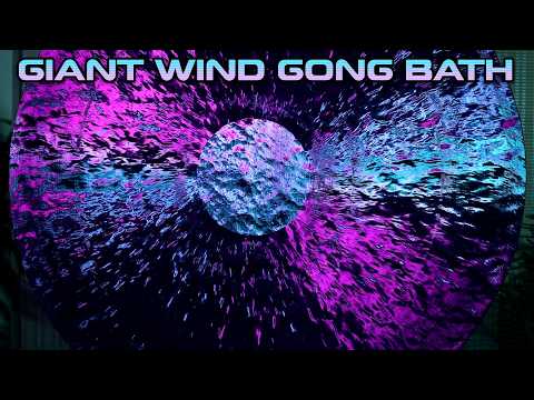 Dazzling Sound Bath with a 52" Wind Gong | Three Hours of Ethereal, Meditative Tones