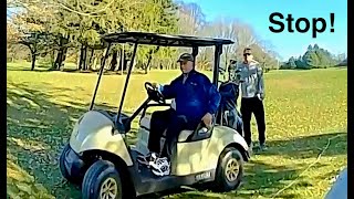 Golf Cart Police Chase