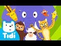 Opposite Song ♪ Cheetah vs Sloth Eleplant vs Mosquitoe Giraffe vs Sheep | Animal Songs | TidiKids