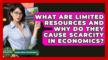 What Are Limited Resources And Why Do They Cause Scarcity In Economics? - Learn About Economics