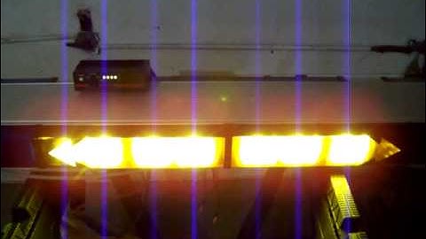 Whelen Traffic Advisor - Code 3 Arrowstik Controller.MOV