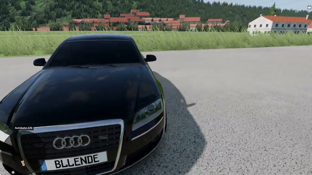 BeamNG.drive Audi a8 4.2 Autobahn logitech g923