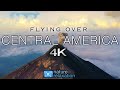 FLYING OVER CENTRAL AMERICA (4K) 15 Minute Aerial Drone Film + Calming Music & Location Information