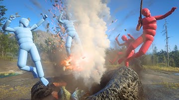 NPCs Fight Each other with Euphoria Ragdoll Physics RDR2 NPC WARS #175