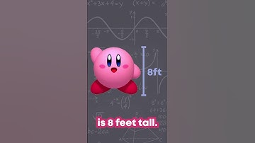 The SIZE of Kirby #shorts #didyouknowthat