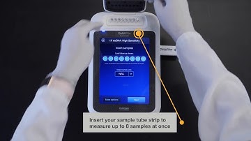 Qubit Flex Fluorometer demonstration video
