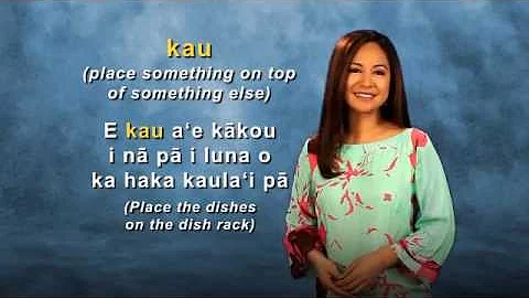 Hawaiian Word of the Day: Kau