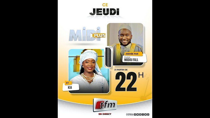 🚨TFM LIVE : Midi Plus du 26 Juin 2025 - Pr: Oustaz Modou Fall & Kia