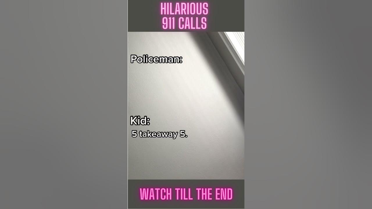 Hilarious 911 calls ACTUALLY caught on recording! #SHORTS