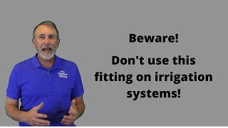 The Worst Fitting for Irrigation Systems | Irrigation 101 by Pro Irrigation Training 8,840 views 1 year ago 6 minutes, 49 seconds