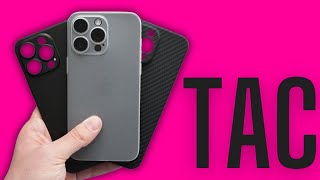 The WORLD'S THINNEST CASE! - Tac Cases for the iPhone 15 Pro Max!