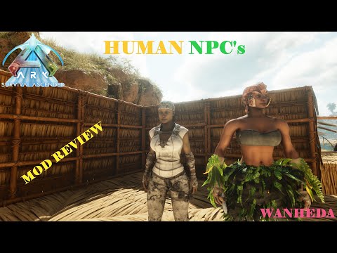 Ark Ascended Mod Review Human NPCs CrossPlay