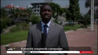 DRC Elections | Opposition candidate Moïse Katumbi suspends campaign temporarily