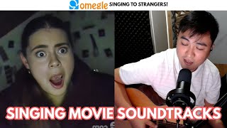 SERENADING STRANGERS | SINGING MOVIE SOUNDTRACKS | BEST REACTION
