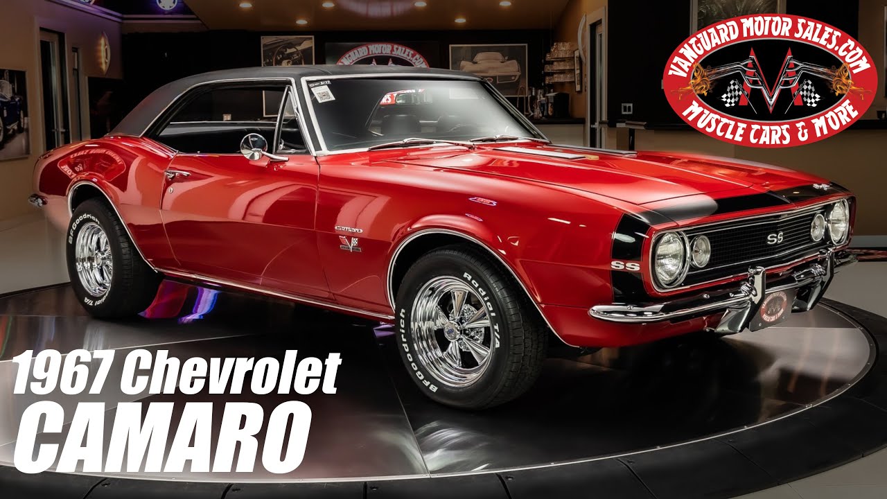 Продается Chevrolet Camaro 1967 года выпуска, Vanguard Motor Sales 