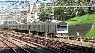 小田急3000形・1000形急行 新百合ヶ丘駅到着 Odakyu 3000 series and 1000 series EMU