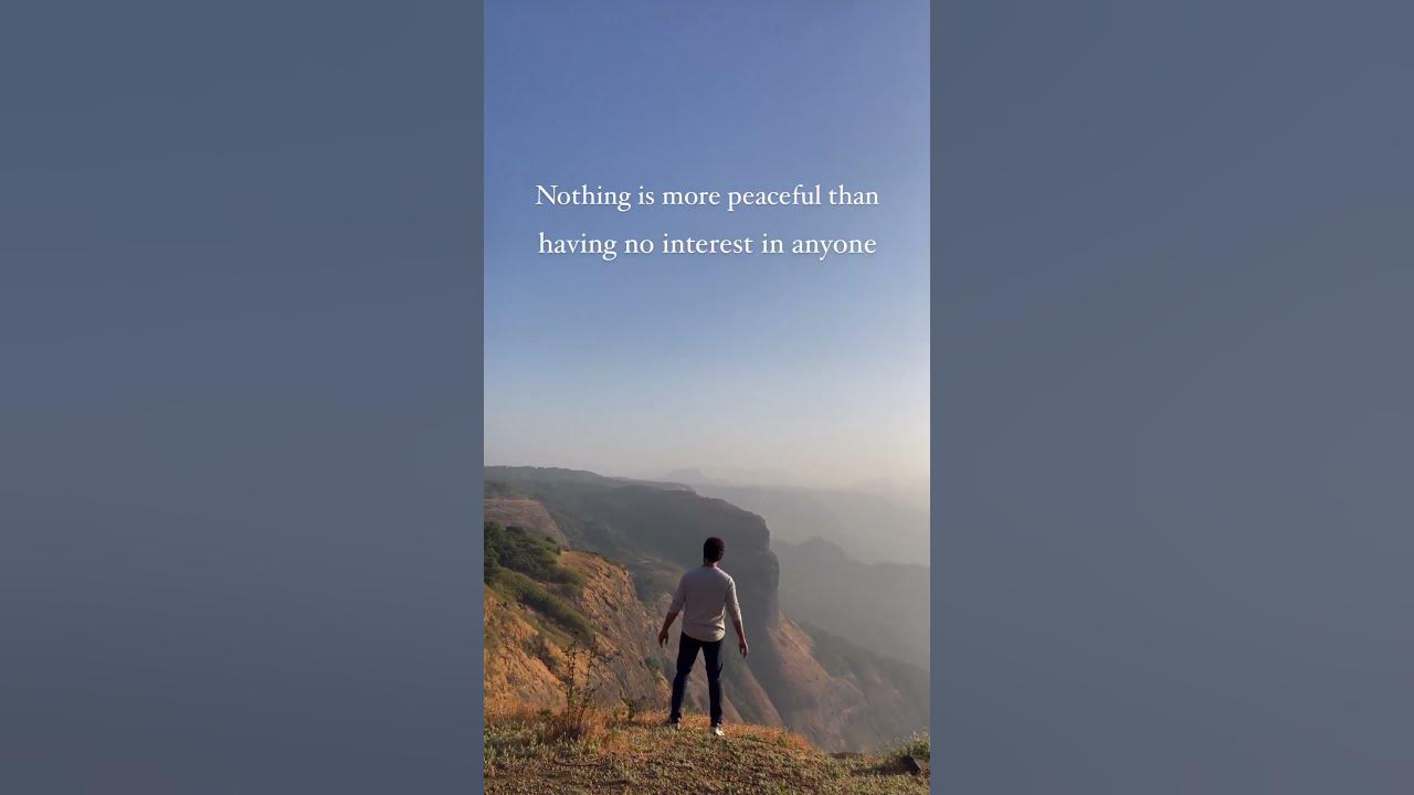 nothing-is-more-peaceful-than-having-no-interest-in-life-short