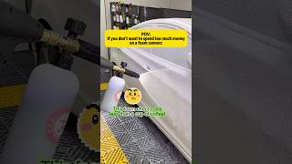 Wash Cars, Driveways &amp; Roofs Faster – Adjustable Foam Cannon with Easy Knob Control #pressurewasher