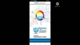 how to open and use IGNOU e content app #shorts #ignou screenshot 5