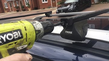 Roof Racks  FAST  HACK    easy   On / Off  thule roof racks  1 minute video