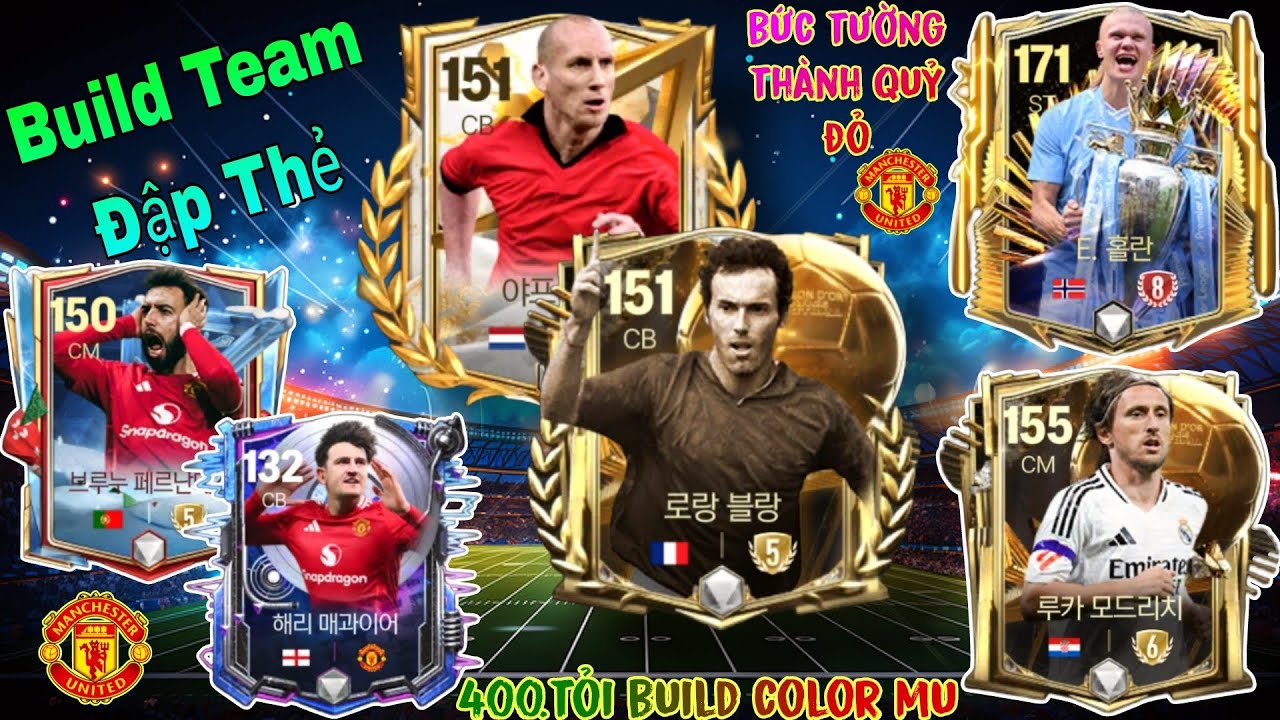 casino trực tuyến có thương hiệu gameplay không | FC Mobile | Đập Thẻ Và Tiếp Tục Phá 400Tỏi Build Color MU ICON Bức Tường Thành Quỷ Đỏ
