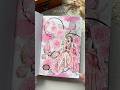 ASMR Baby Pink Rose Journaling Scrapbooking #journaling #journal #scrapbooking #asmrsounds