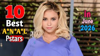 Top 10 Best A*N*A*L Prnstars In June 2026 