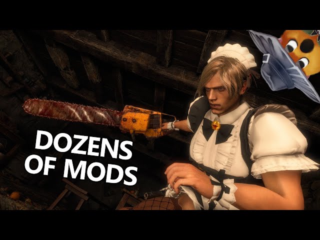 Resident Evil 4 Remake Mods Free Leon From His Shirt, Plus More