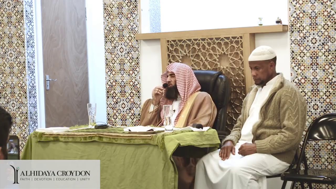 ثُمَّ إِنَّكُمْ أَيُّهَا الضَّالُّونَ الْمُكَذِّبُونَ  ~باكيه من لندن ~ اللحيدان